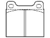 Plaquettes de frein Brake Pad Set:001 420 06 20