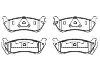 Plaquettes de frein Brake Pad Set:163 420 04 20