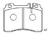 Plaquettes de frein Brake Pad Set:001 420 98 20