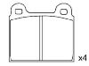 Pastillas de freno Brake Pad Set:251 698 151 D