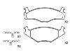 Bremsbelagsatz, Scheibenbremse Brake Pad Set:171 698 151 F