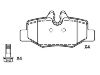 Plaquettes de frein Brake Pad Set:001 421 10 10