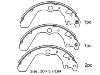 Kit machoire de frein Brake Shoe Set:26694-TC000