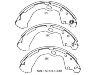 Zapata de freno Brake Shoe Set:44060-2T025