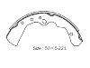 剎車蹄片 Brake Shoe Set:41060-G3225