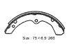 Kit machoire de frein Brake Shoe Set:NN4041