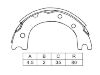 剎車蹄片 Brake Shoe Set:46530-36020-000