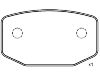 Brake Pad Set:121030