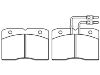 тормозная кладка Brake Pad Set:4 432 481