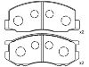 Bremsbelagsatz, Scheibenbremse Brake Pad Set:04465-28020