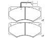 Brake Pad Set:190 6243