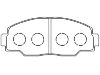 тормозная кладка Brake Pad Set:04465-25020