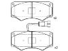 Bremsbelagsatz, Scheibenbremse Brake Pad Set:190 6430