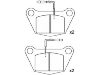 剎車片 Brake Pad Set:141456