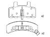 Bremsbelagsatz, Scheibenbremse Brake Pad Set:1232 1430