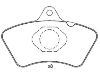 Bremsbelagsatz, Scheibenbremse Brake Pad Set:8 284 058 204