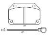 Brake Pad Set:176 991 00