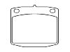 剎車(chē)片 Brake Pad Set:41060-W5625
