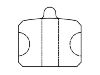 тормозная кладка Brake Pad Set:113 395 241