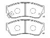 тормозная кладка Brake Pad Set:55200-61880