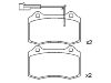 Plaquettes de frein Brake Pad Set:4 728 999