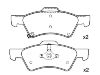 Plaquettes de frein Brake Pad Set:05019803AA