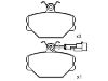 Bremsbelagsatz, Scheibenbremse Brake Pad Set:5 888 781