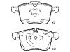 Bremsbelagsatz, Scheibenbremse Brake Pad Set:1605 079