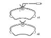 Plaquettes de frein Brake Pad Set:9 941 207