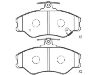 Bremsbelagsatz, Scheibenbremse Brake Pad Set:58101-43A00