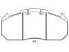 тормозная кладка Brake Pad Set:81 50820 5072