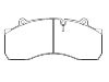 Bremsbelagsatz, Scheibenbremse Brake Pad Set:81163