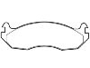 Plaquettes de frein Brake Pad Set:05745063