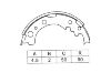 Brake Shoe Set:44060-G3225